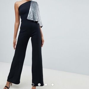 ASOS black jumpsuit size US 10.